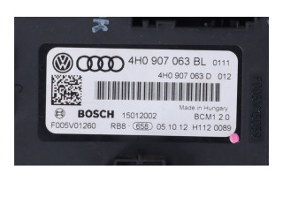 Pojistková skříňka Řídící jednotka BSM 4H0907063CG   Volkswagen Touareg II 2012