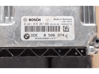 Řídící jednotka 8506374, 0281016067   BMW 3 E90 E91 2009