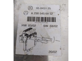 Блок комфорта A2305450932   Mercedes-Benz SL R230   