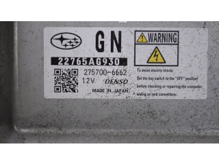 Řídící jednotka 22765AG930, 2757006662   Subaru Outback (BS) 2015