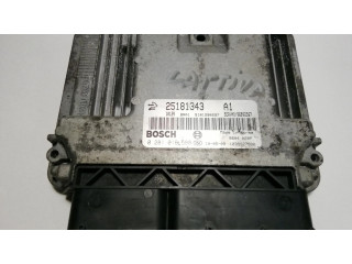 Řídící jednotka 25181343, 0281016588   Chevrolet Captiva 2009