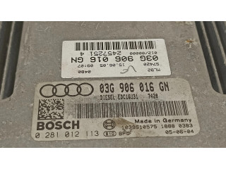 Блок управления двигателя 03G906016GN, 0281012113   Audi A4 Allroad