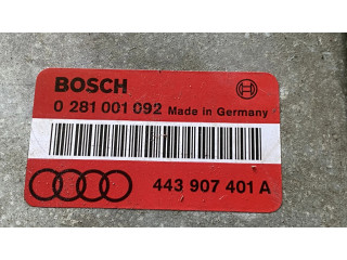 Блок управления двигателя 443907401A, 0281001092   Audi A6 S6 C4 4A