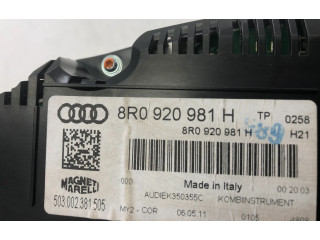 Панель приборов 8R0920981H   Audi Q5 SQ5       