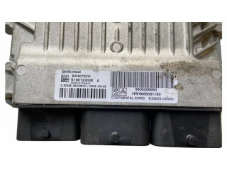 Блок управления двигателя S180123008A, 9666681180   Citroen C4 II