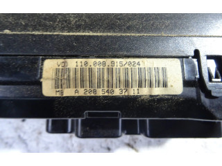 Přístrojová deska  Mercedes-Benz CLK A208 C208 2002 A2085403711, 11000891502  