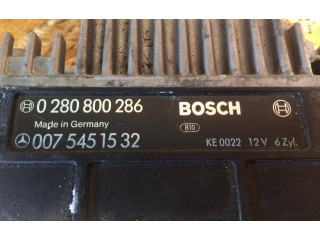 Řídící jednotka 0075451532, 0280800286   Mercedes-Benz E W124 1990