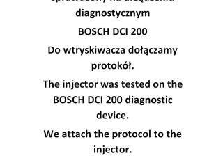Vstřikovač 0445110872   Audi A6 S6 C8 4K     