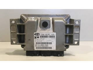 Блок управления двигателя 9654596080, SW9665883380   Citroen C3