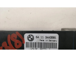 Блок управления климат-контролем 3443981   BMW X3 E83