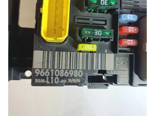 Pojistková skříňka Řídící jednotka BSM 9661086980, BSML1000   Peugeot 207 2006