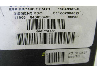 Jednotka ABS 15848405, 838   Peugeot 407 2005
