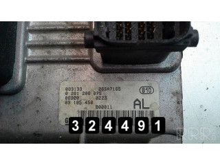 Блок управления двигателя 09185450   Opel Agila A