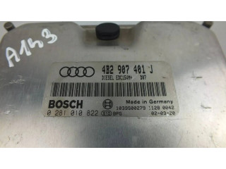 Блок управления двигателя 4B2907401J, 1039S00279   Audi A6 S6 C5 4B