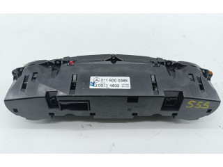Блок управления климат-контролем A2118300385, H24400055010   Mercedes-Benz E W211