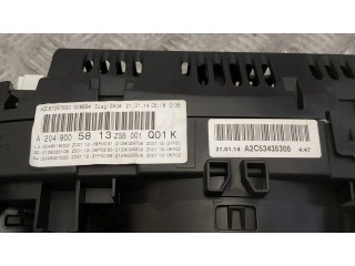 Přístrojová deska  Mercedes-Benz C W204 2014 A2049005813  