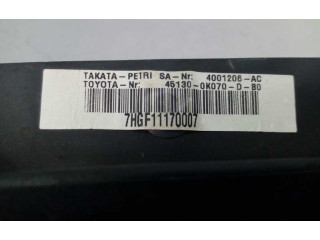 Подушка безопасности водителя 451300K070DB0, 7HGF11170007   Toyota Hilux (AN10, AN20, AN30)