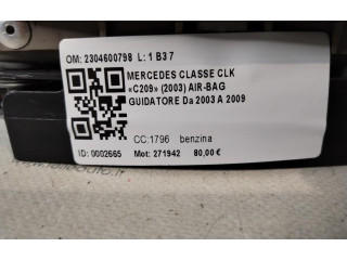 Подушка безопасности водителя 2304600798, 2304600798   Mercedes-Benz CLK A209 C209