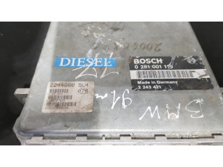 Řídící jednotka 0281001119, 2243421   BMW 3 E30 1988