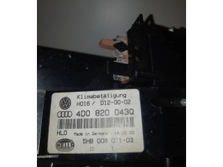 Блок управления климат-контролем 4D0820043Q, D120002   Audi A8 S8 D2 4D