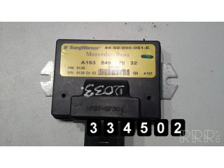 Řídící jednotka 1635457932   Mercedes-Benz ML W163 2002