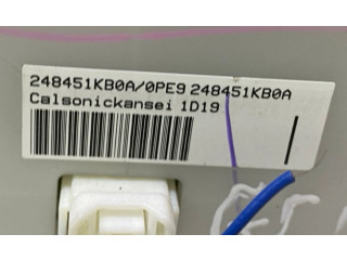 Блок управления кондиционера воздуха / климата/ печки (в салоне) 248451KB0A, 248451KB0A   Nissan Juke I F15