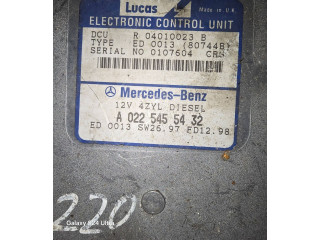 Řídící jednotka A0225455432, 0107604   Mercedes-Benz C W202 1997