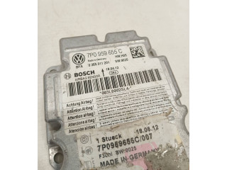 Блок подушек безопасности 7P0959655C, 0285011201   Volkswagen Touareg II