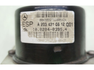 ABS Steuergerät 2034310812   Mercedes-Benz C W203 2002
