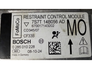 Блок подушек безопасности 0285010228, 7S7T14B056AD   Ford Mondeo MK IV