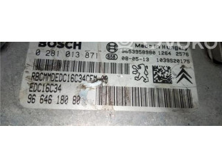Блок управления 0281013871, 9664618080   Citroen Berlingo