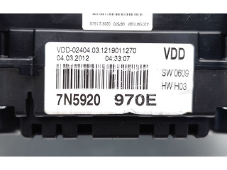 Přístrojová deska  Seat Alhambra (Mk2) 2012 7N5920970E  