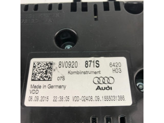 Панель приборов 8V0920871S   Audi A3 S3 8V       