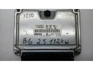 Блок управления двигателя 8E0907401C, 0281010823   Audi A4 S4 B6 8E 8H