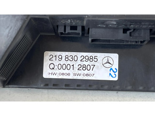 Блок управления климат-контролем 2198302985, 00012807   Mercedes-Benz CLS C219