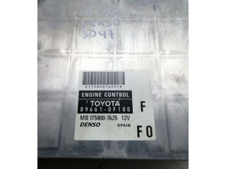 Řídící jednotka 896610F100, MB1758007625   Toyota Corolla Verso AR10 2008
