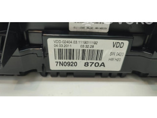 Přístrojová deska  Volkswagen Sharan 1998 7N0920870A  