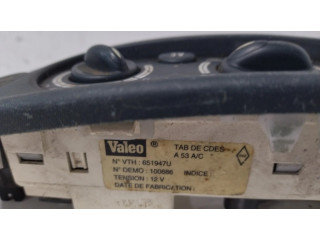 Блок управления климат-контролем 651947U, 100886   Renault Scenic I