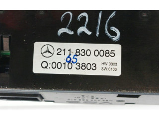 Блок управления климат-контролем 2118300085   Mercedes-Benz E W211