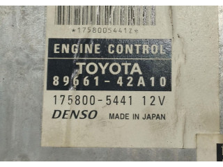 Řídící jednotka 89661-42A10, 89661-42A10   Toyota RAV 4 (XA20) 2004