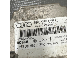 Блок подушек безопасности 8P0959655C, 0285001666   Audi A3 S3 8P