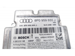 Блок подушек безопасности 8P0959655J, 0285010148   Audi A3 S3 8P