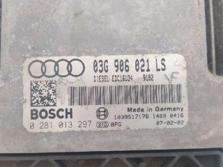 Блок управления двигателя 03G906021LS, 0281013297   Audi A3 S3 8P