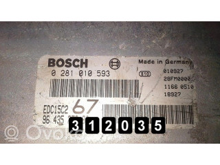 Řídící jednotka 0281010593   Peugeot 406 2001