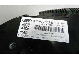 Панель приборов 8R0920932E   Audi Q5 SQ5       