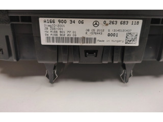 Přístrojová deska  Mercedes-Benz GL X166 2012 A1669003406  
