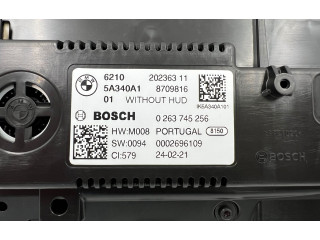 Přístrojová deska  BMW 1 F40 2020 8709816, 0263745256  