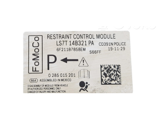 Блок подушек безопасности LS7T14B321, LS7T14B321PA   Ford Fusion II