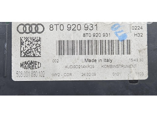 Přístrojová deska  Audi A5 8T 8F 2009 8T0920931  