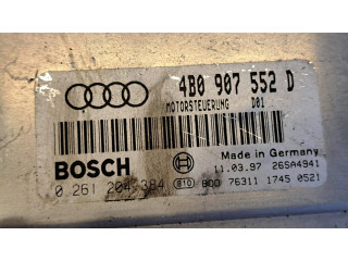 Блок управления двигателя 4B0907552D, 0261204384   Audi A6 S6 C5 4B